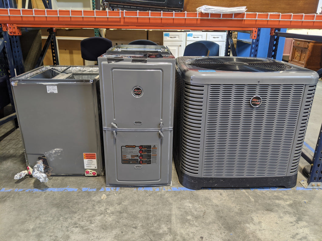 Ruud AC Condensing Unit, Furnace, Coil - Kenner Habitat for Humanity ReStore
