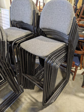 Load image into Gallery viewer, Stackable Grey Barstool - Kenner Habitat for Humanity ReStore
