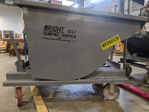 Steel Self-Dumping Forklift Hopper W/Bump Release, 3/4 Cu. Yd, 6000 Lbs - Kenner Habitat for Humanity ReStore