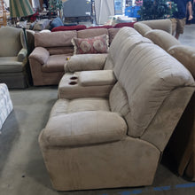 Load image into Gallery viewer, Tan Dual Recliner - Kenner Habitat for Humanity ReStore
