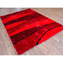 Load image into Gallery viewer, Tollett Hand-Tufted Red/Dark Red/Bright Red/Black Area Rug - Kenner Habitat for Humanity ReStore
