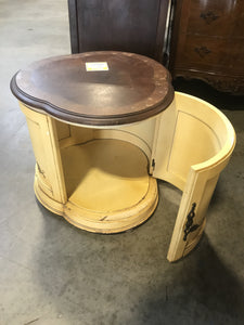 Vintage Yellow End Table - Kenner Habitat for Humanity ReStore