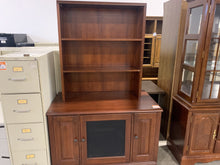 Load image into Gallery viewer, Wooden TV Stand + storage - Kenner Habitat for Humanity ReStore
