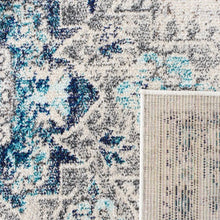 Load image into Gallery viewer, Yedidalga Oriental Ivory/Blue/Gray Area Rug - Kenner Habitat for Humanity ReStore
